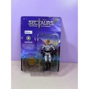 Sectaurs Warriors of Symbion Nacelle Night Fighting Dargon 7" Action Figure NEW